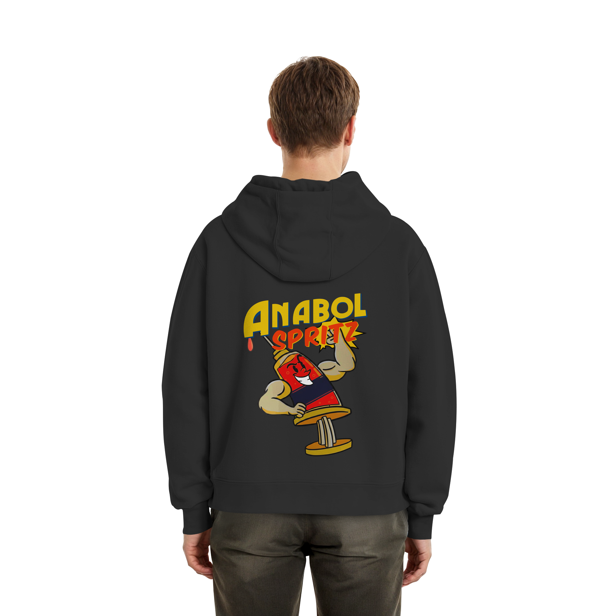 Anabol Spritz - Fluffy Boxcut Hoodie
