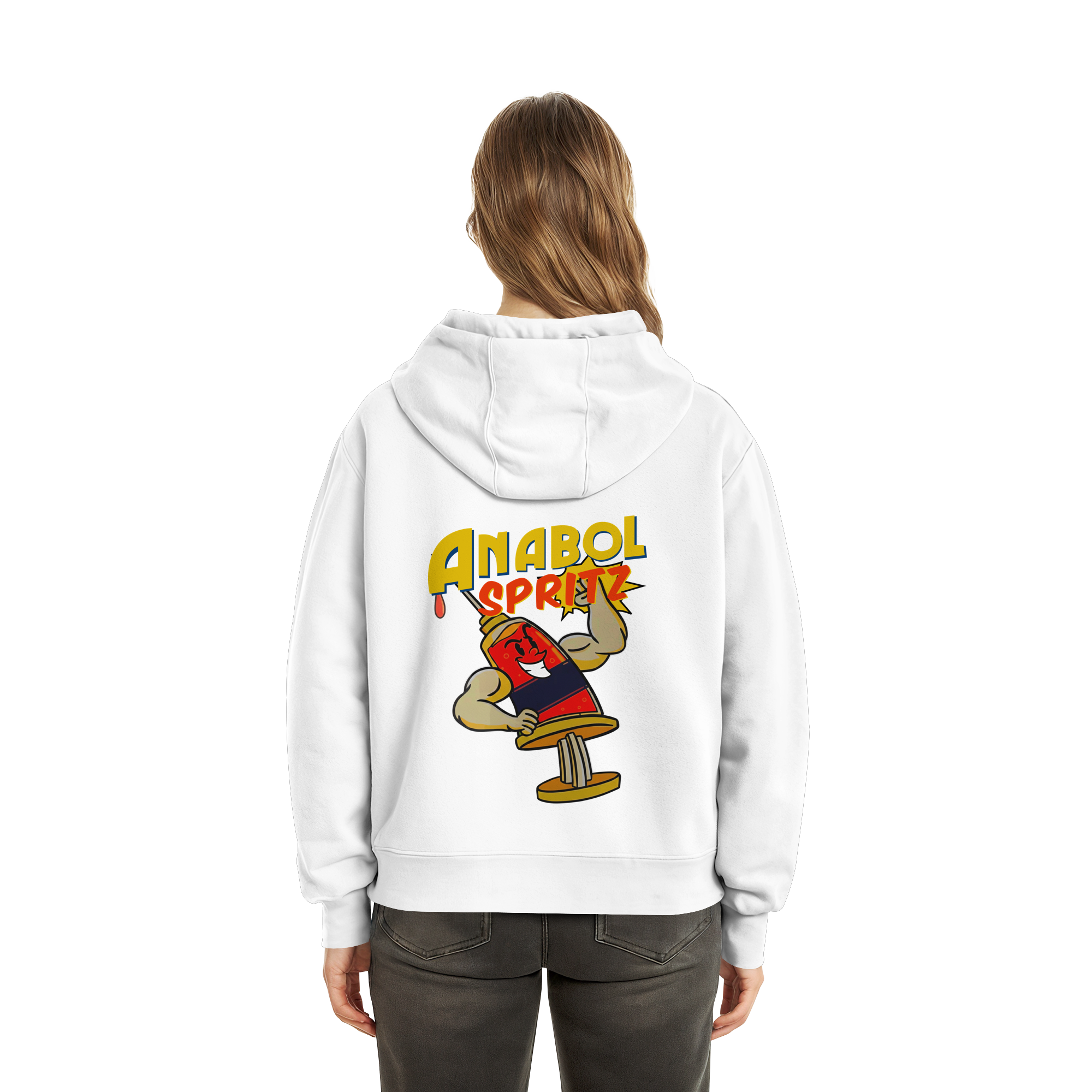 Anabol Spritz - Fluffy Boxcut Hoodie