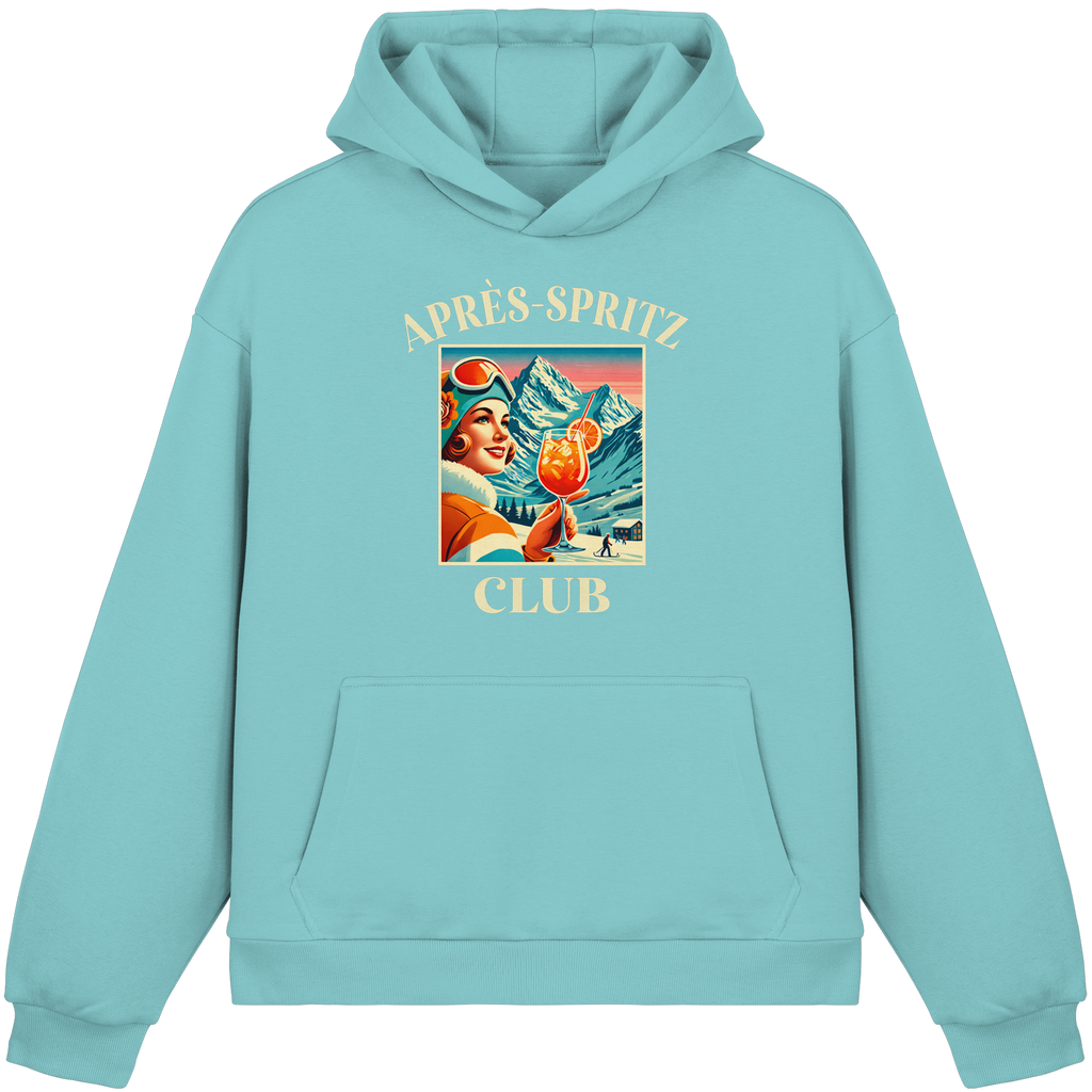 Apres Spritz Club - Fluffy Boxcut Hoodie
