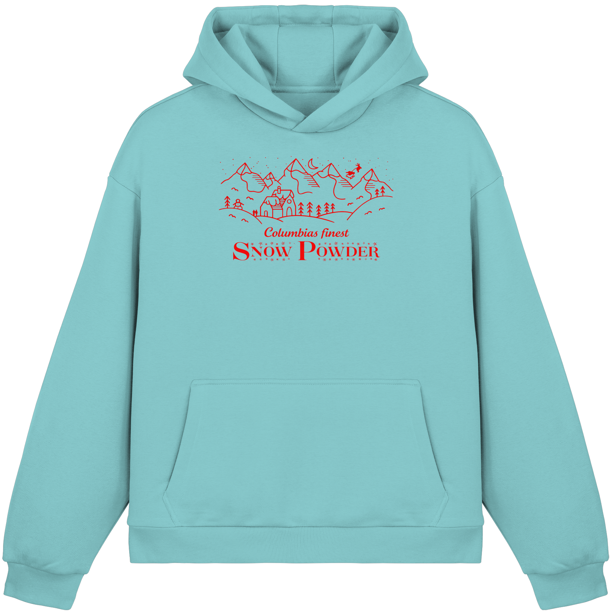 Columbia Snow Powder - Fluffy Boxcut Hoodie
