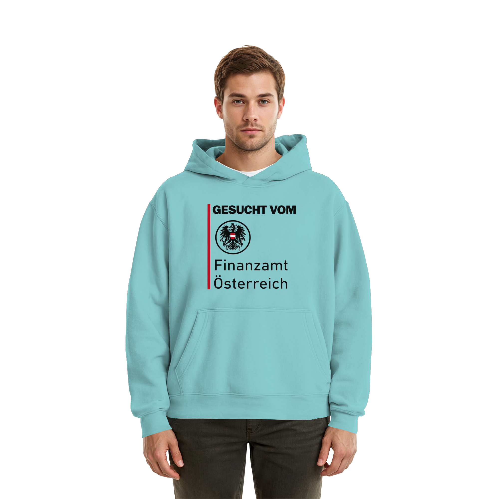 Finanzamt Österreich - Fluffy Boxcut Hoodie