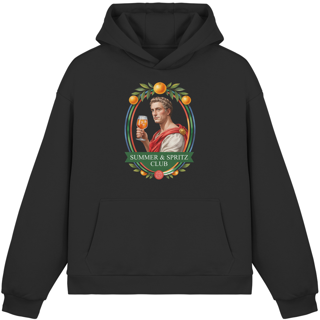 Summer Spritz - Fluffy Boxcut Hoodie