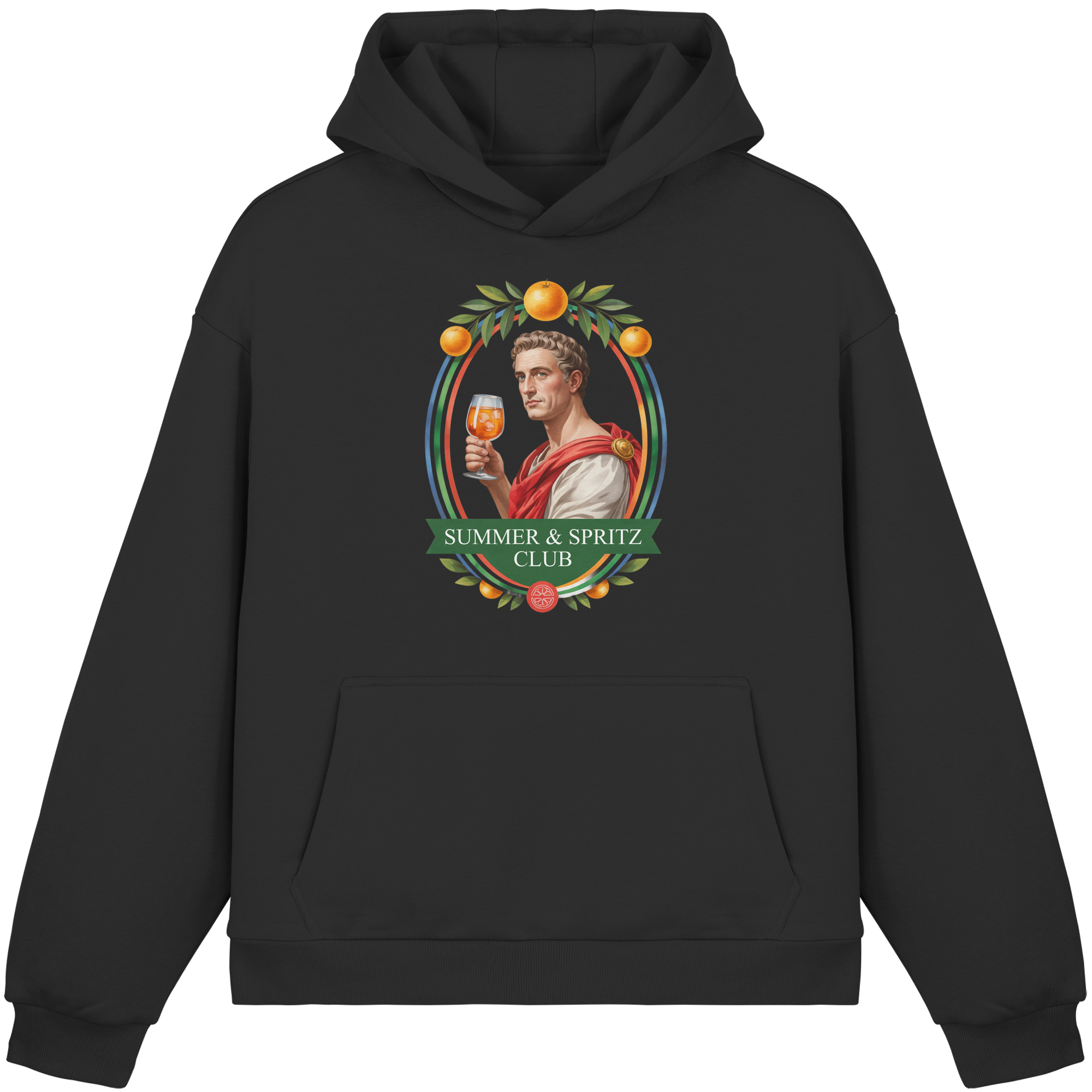 Summer Spritz - Fluffy Boxcut Hoodie