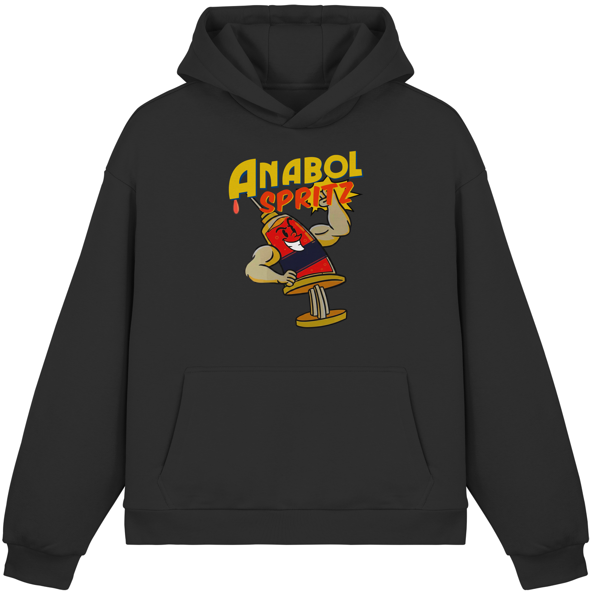 Anabol Spritz - Fluffy Boxcut Hoodie