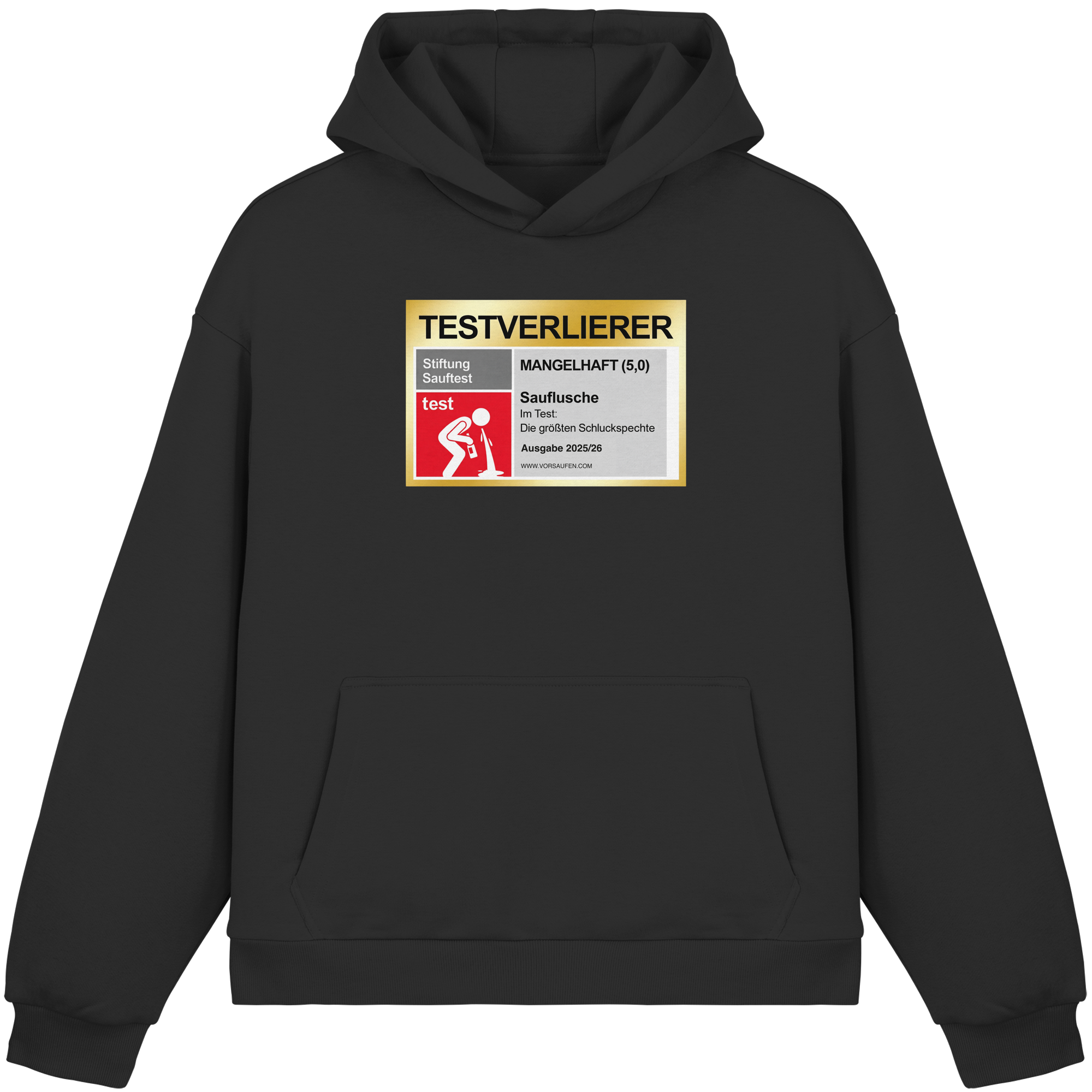 Sauftest - Fluffy Boxcut Hoodie