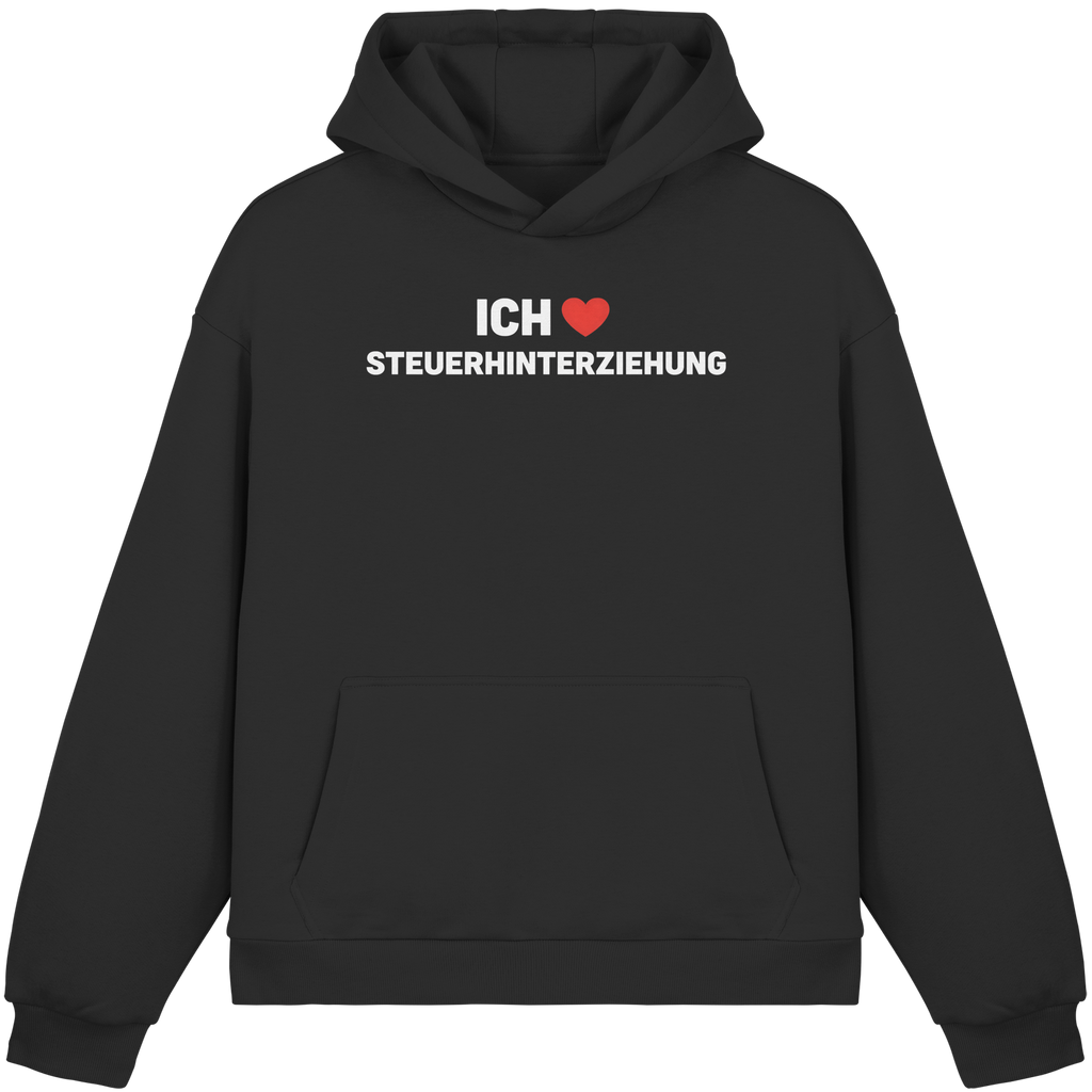 Steuerhinterziehung - Fluffy Boxcut Hoodie