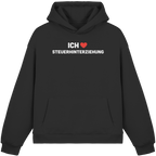 Steuerhinterziehung - Fluffy Boxcut Hoodie