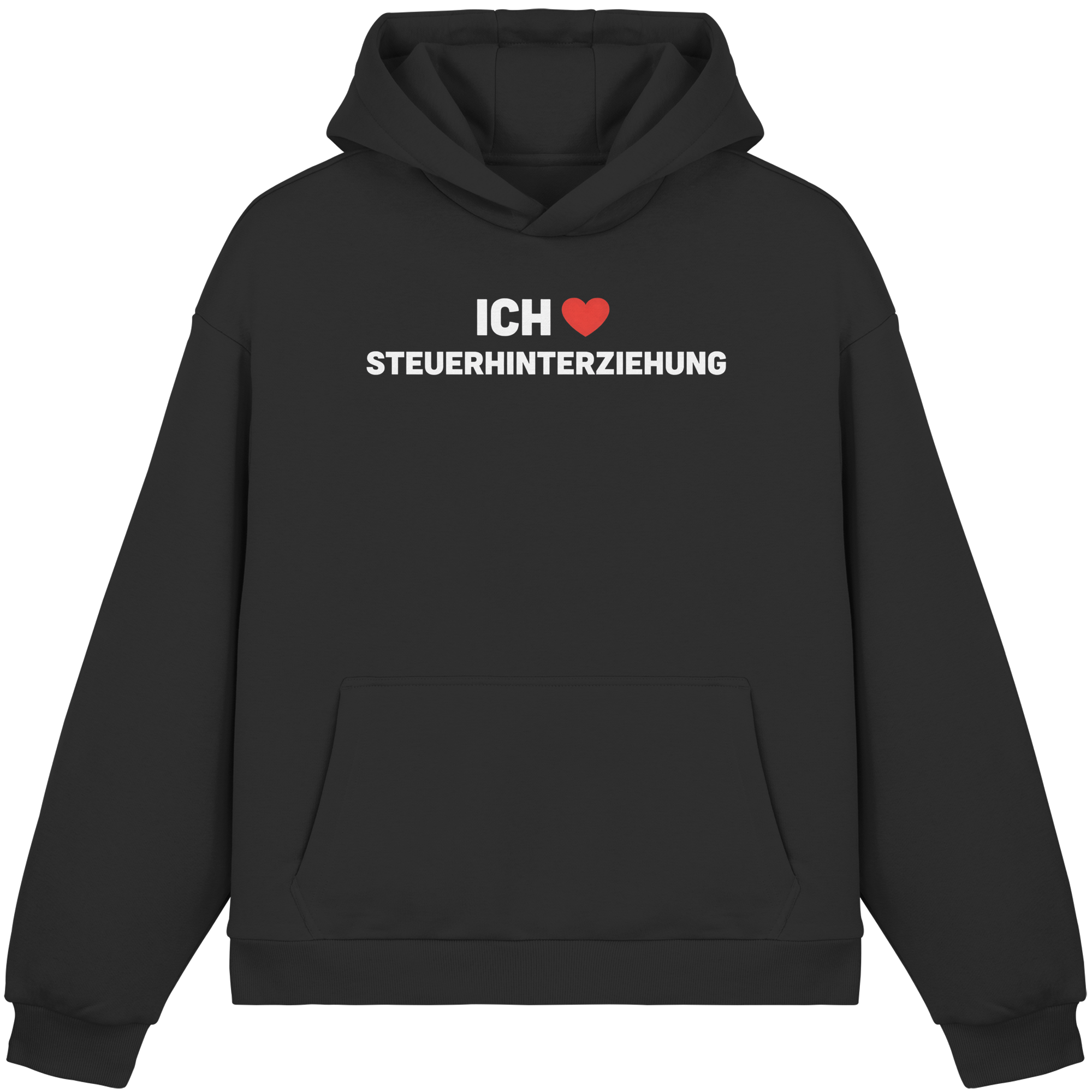 Steuerhinterziehung - Fluffy Boxcut Hoodie