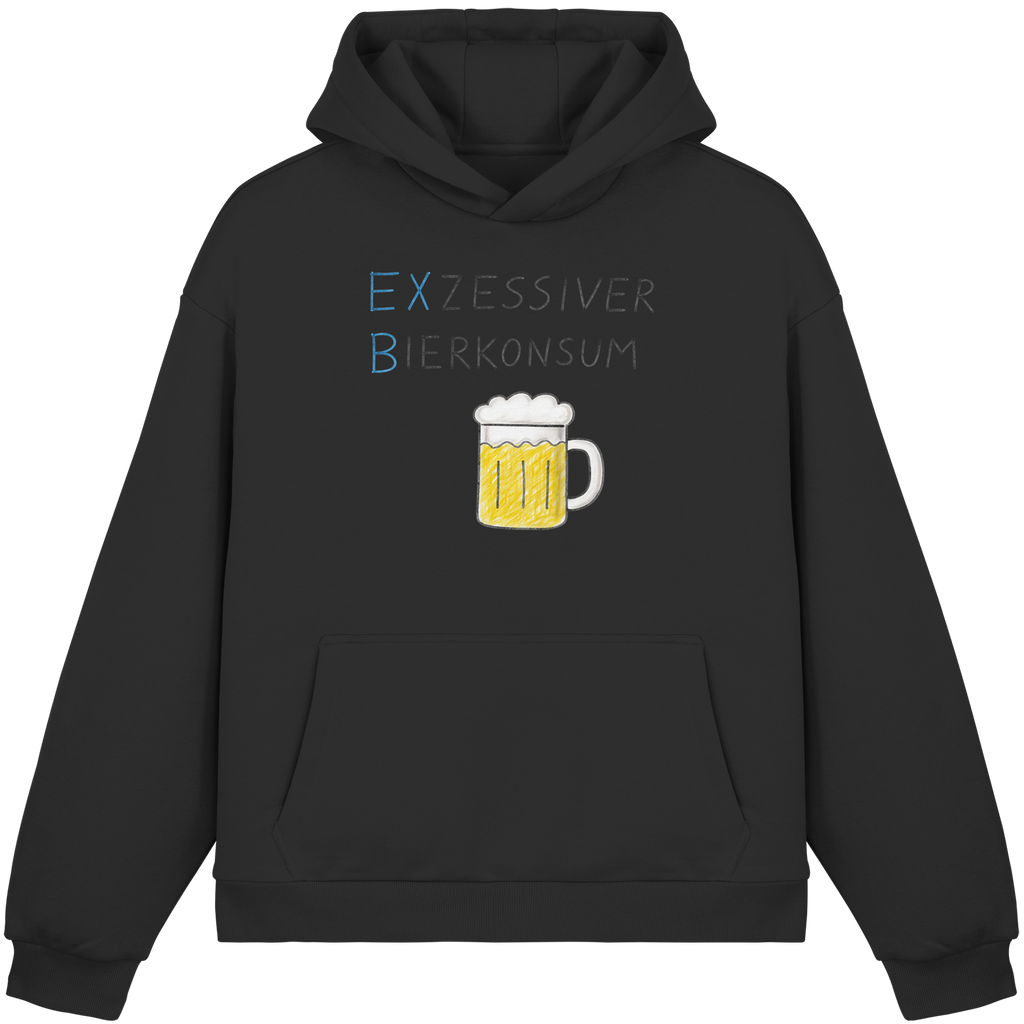 Exzessiver Bierkonsum - Fluffy Boxcut Hoodie