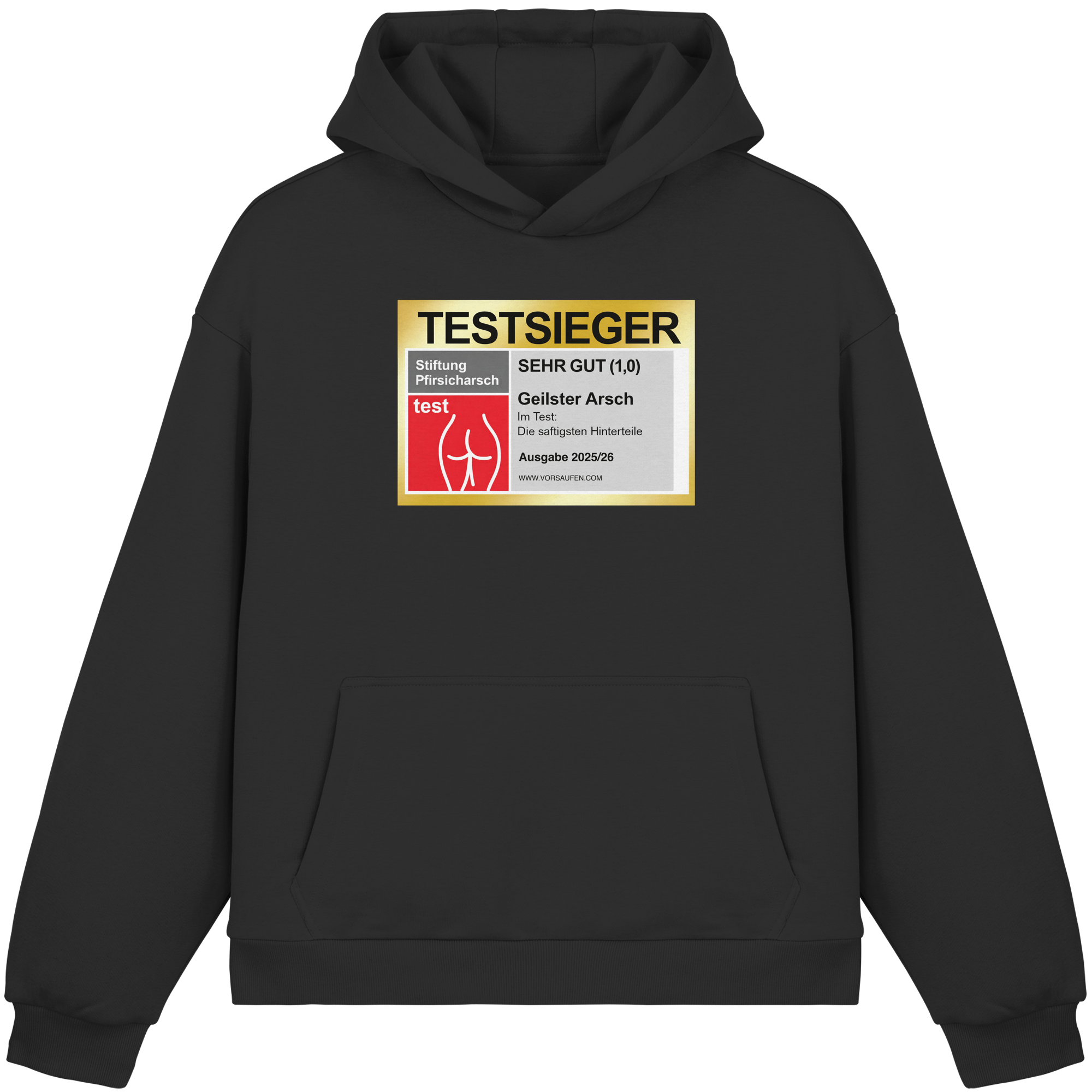 Stiftung Pfirsicharsch - Fluffy Boxcut Hoodie