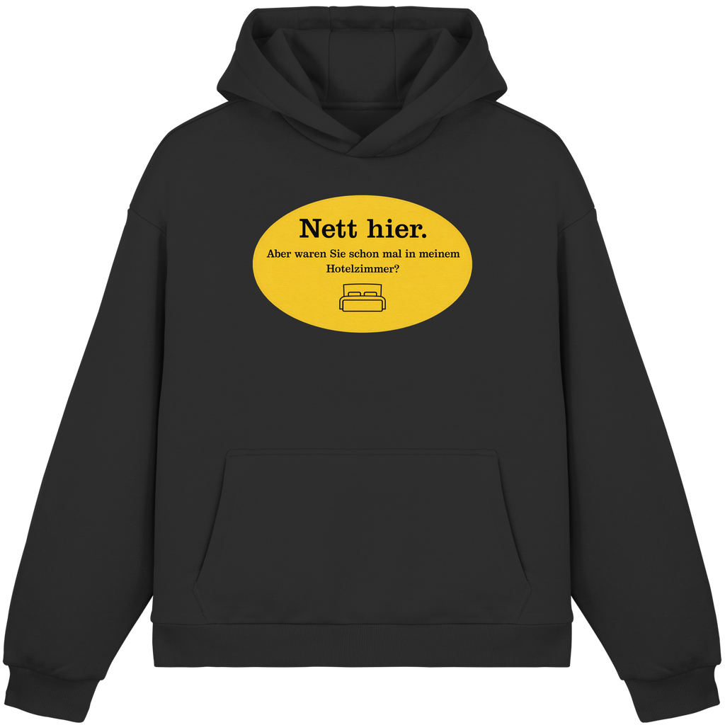 Nett Hier! - Fluffy Boxcut Hoodie