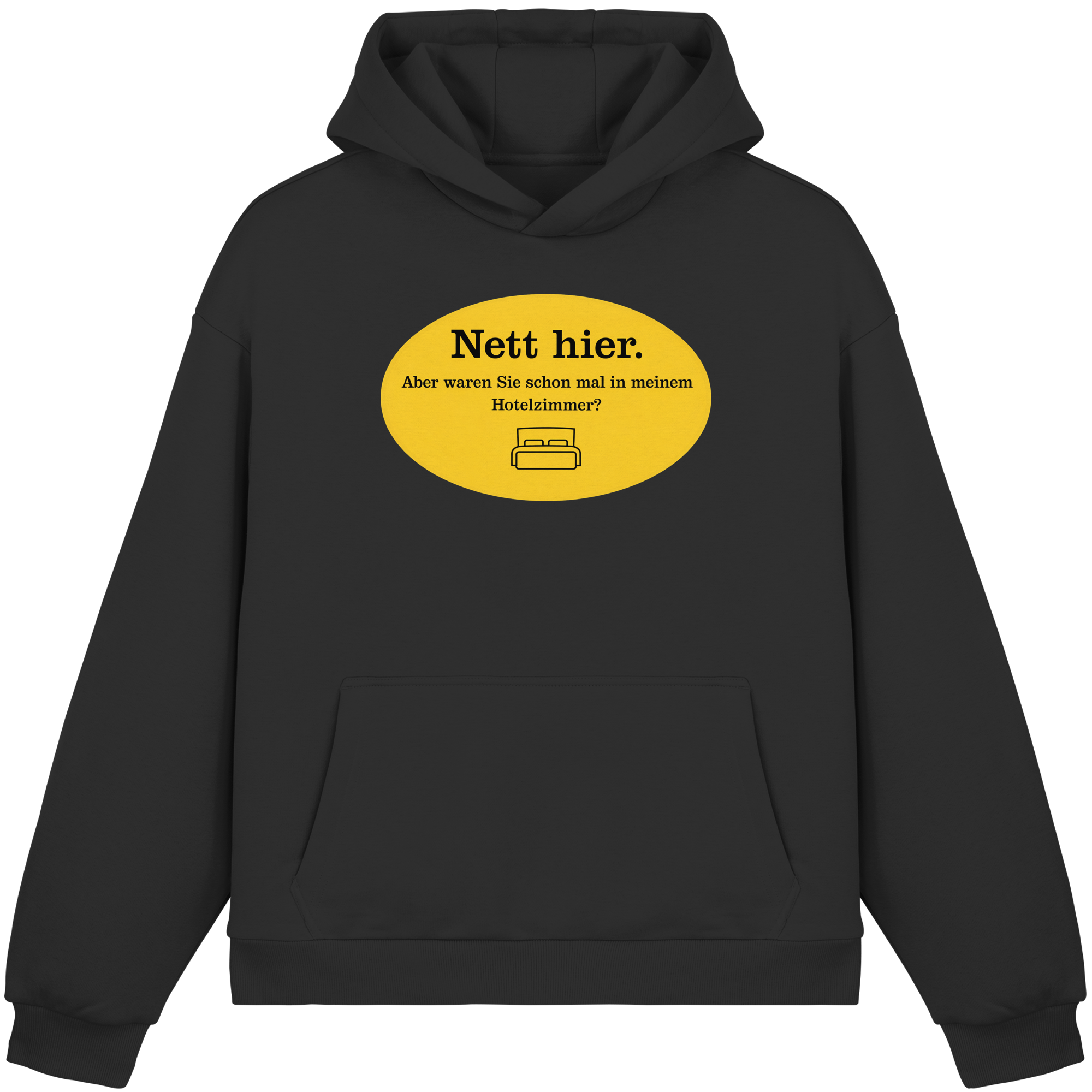 Nett Hier! - Fluffy Boxcut Hoodie