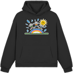 Keta - White - Fluffy Boxcut Hoodie