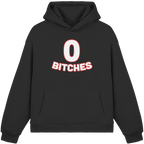 0 Bitches - Fluffy Boxcut Hoodie