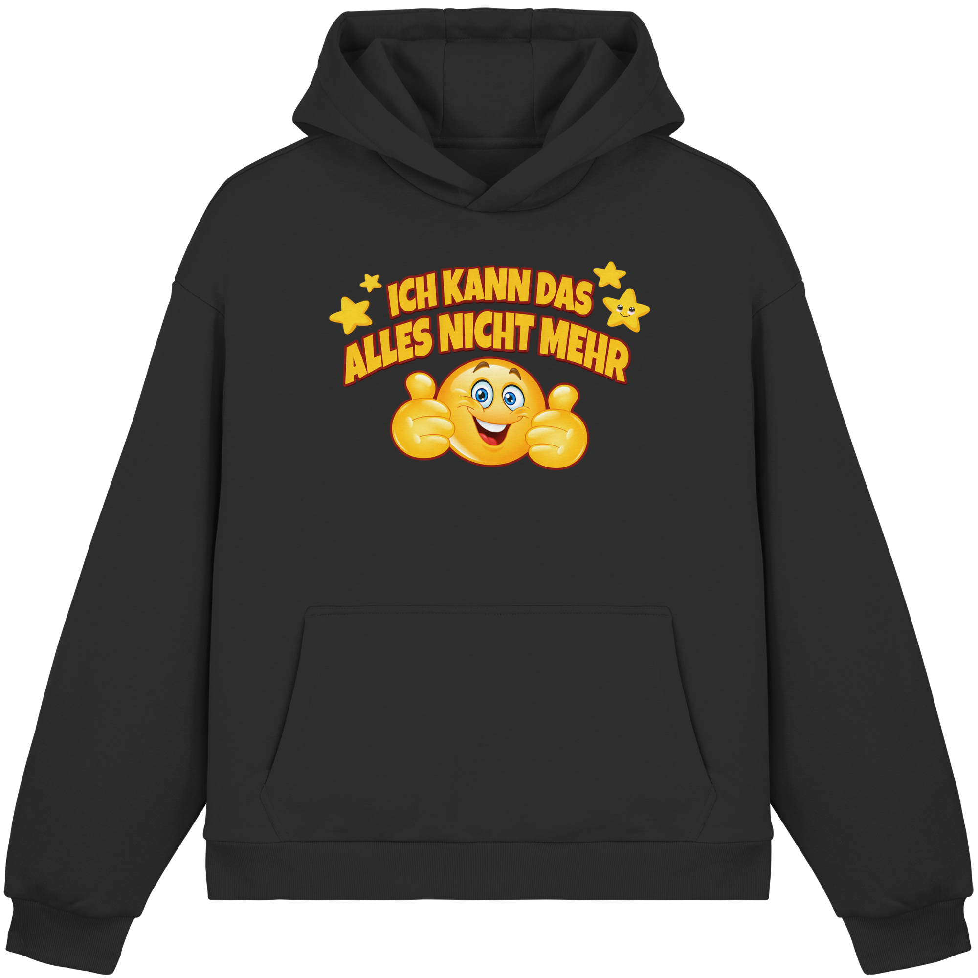 Ich kann das alles nicht mehr! - Fluffy Boxcut Hoodie
