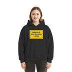 Nüchtern! - Fluffy Boxcut Hoodie