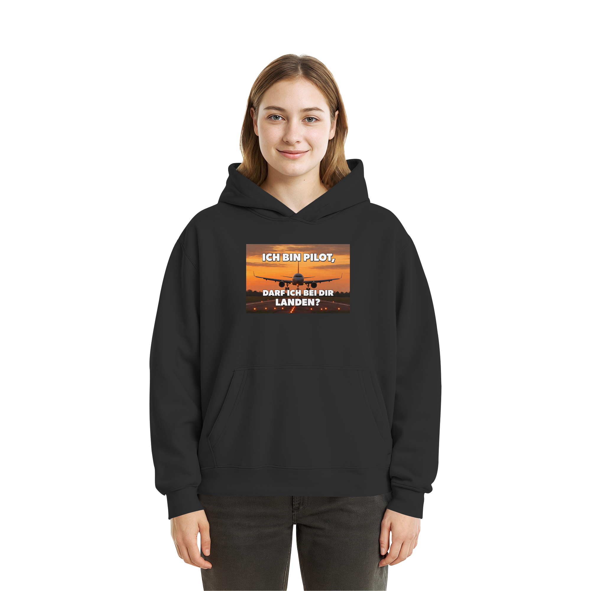 Landen - Fluffy Boxcut Hoodie