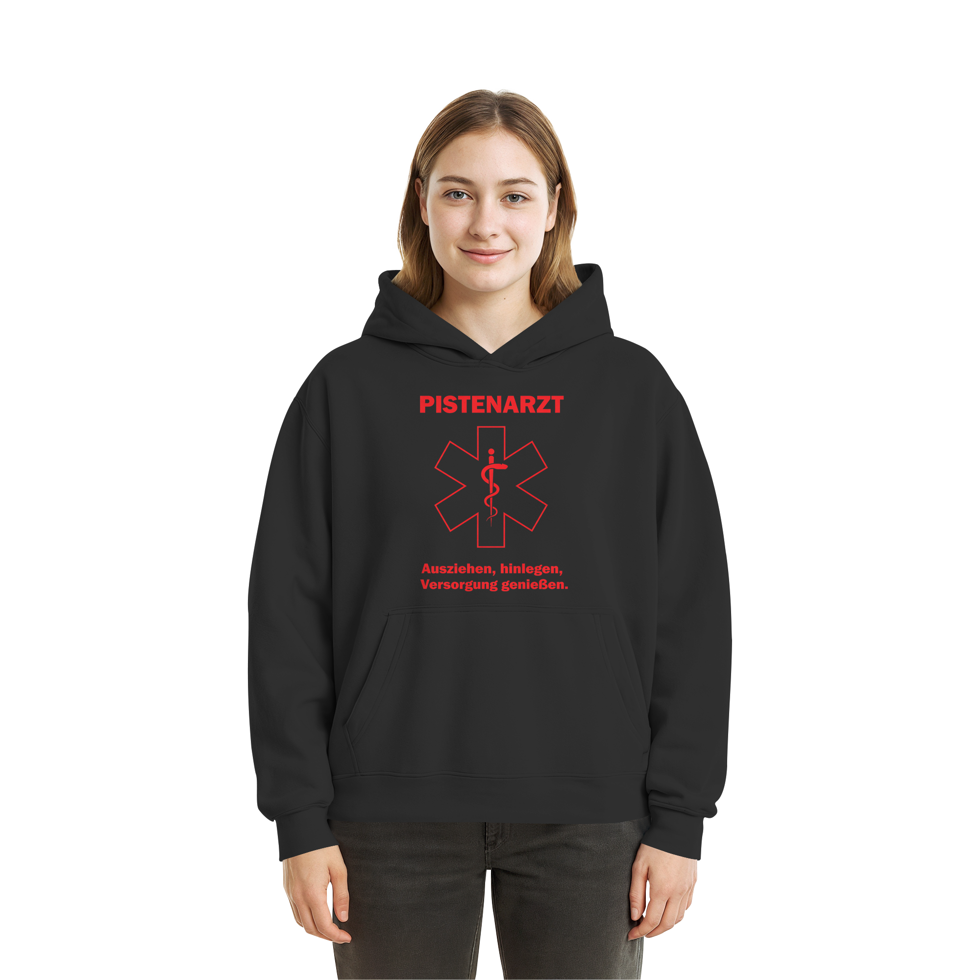 Pistenartzt - Fluffy Boxcut Hoodie