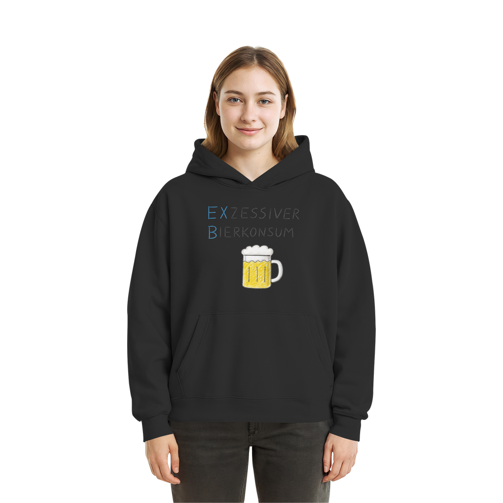 Exzessiver Bierkonsum - Fluffy Boxcut Hoodie