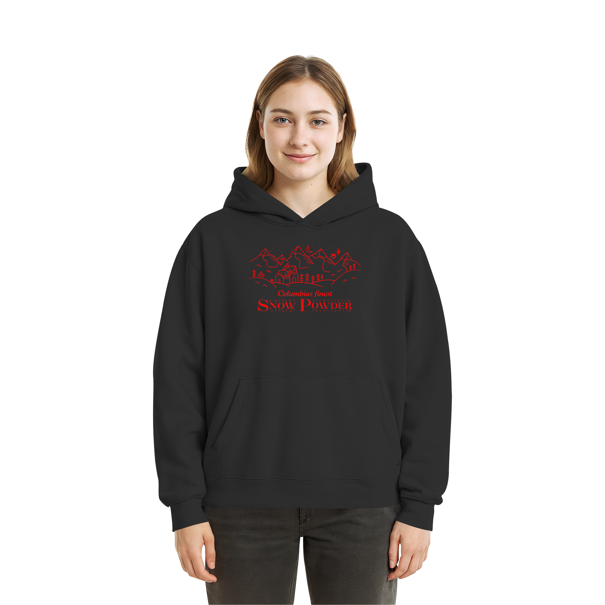 Columbia Snow Powder - Fluffy Boxcut Hoodie