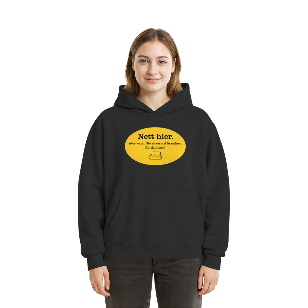 Nett Hier! - Fluffy Boxcut Hoodie