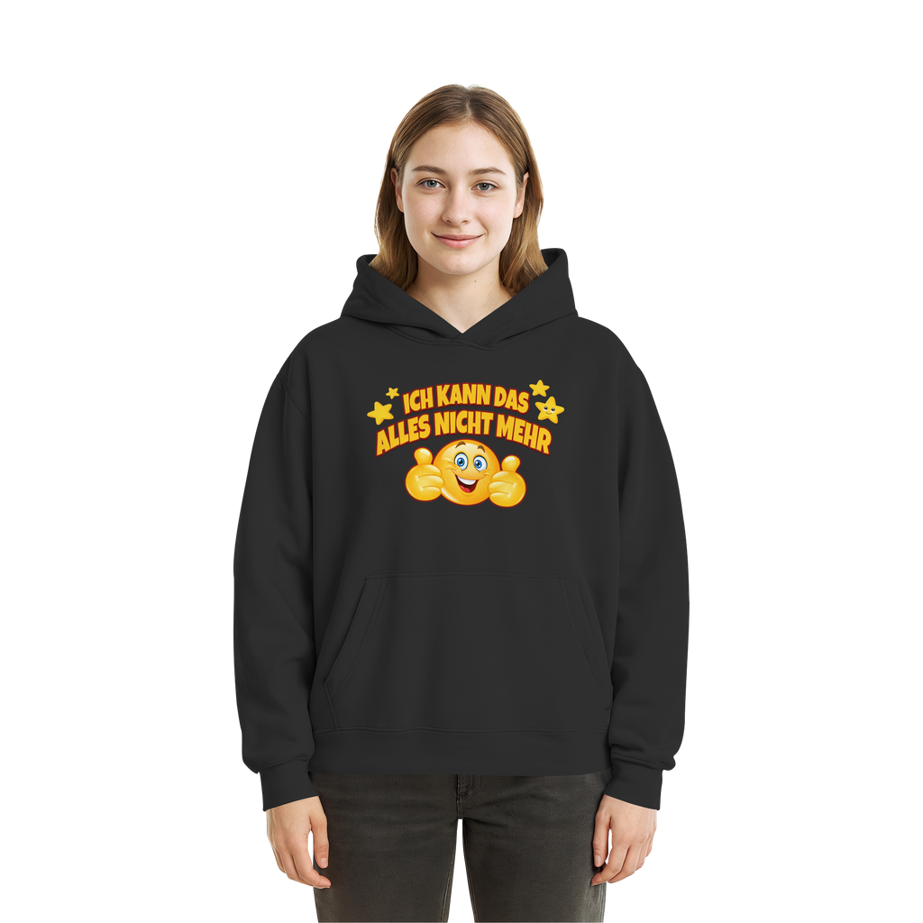 Ich kann das alles nicht mehr! - Fluffy Boxcut Hoodie
