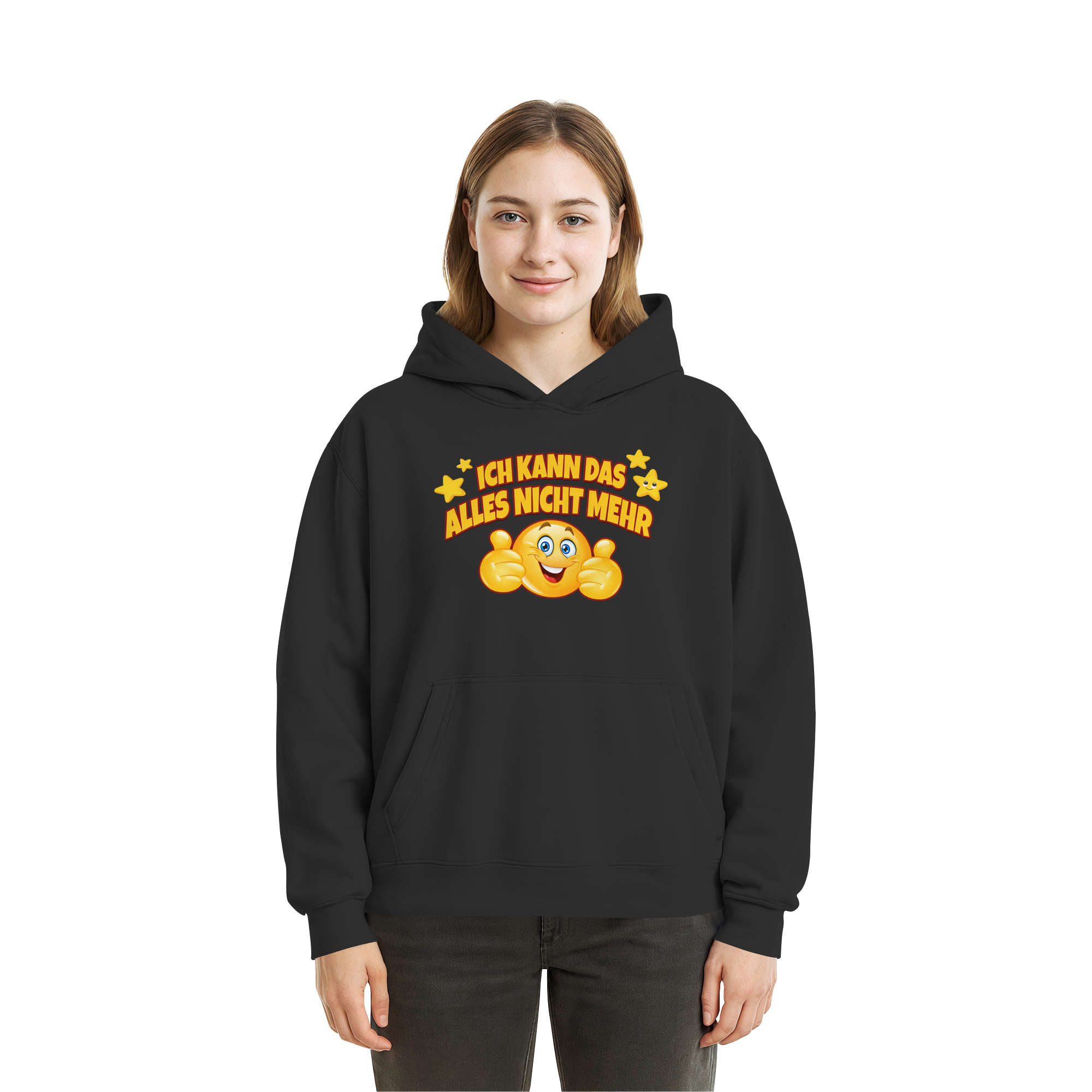 Ich kann das alles nicht mehr! - Fluffy Boxcut Hoodie