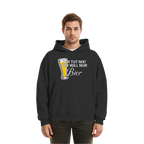 Der Will Nur Bier - Fluffy Boxcut Hoodie