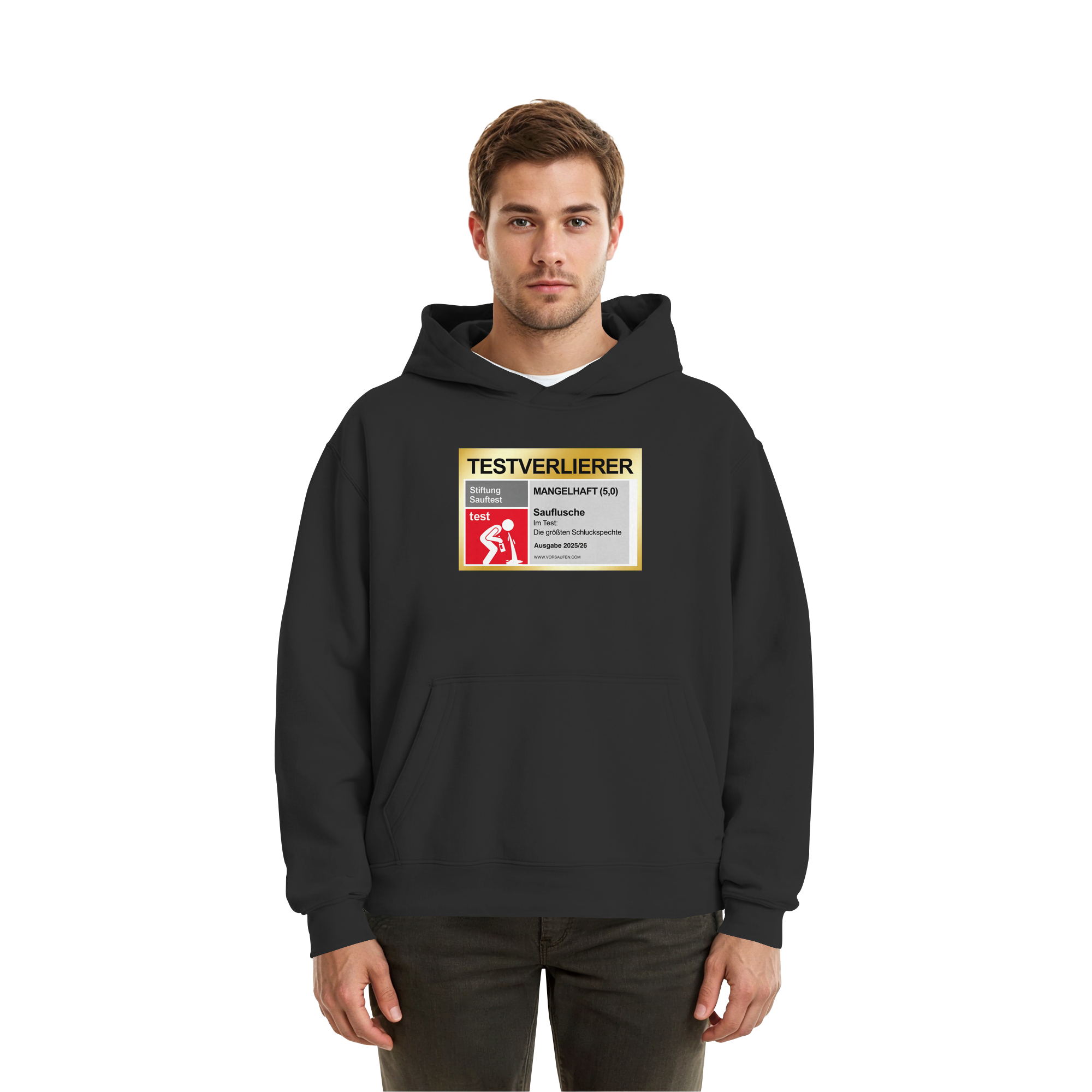 Sauftest - Fluffy Boxcut Hoodie