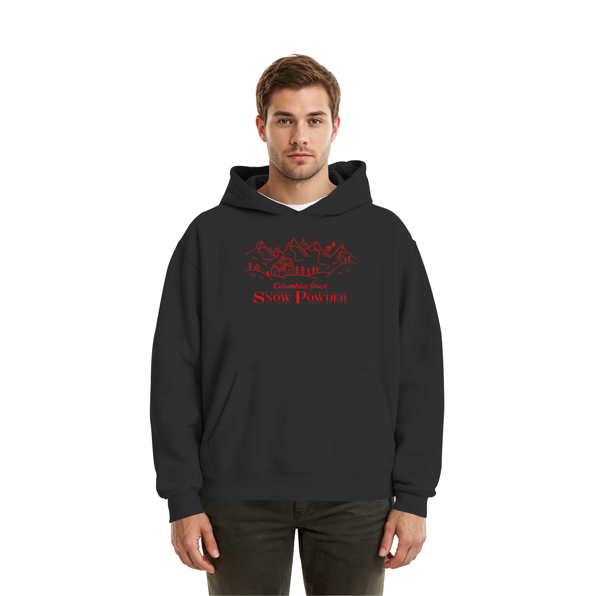 Columbia Snow Powder - Fluffy Boxcut Hoodie