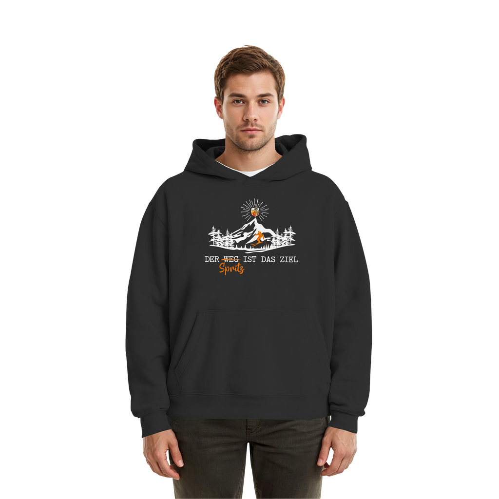 Der Spritz, das Ziel! - Fluffy Boxcut Hoodie