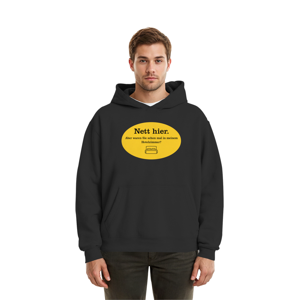 Nett Hier! - Fluffy Boxcut Hoodie