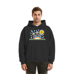 Keta - White - Fluffy Boxcut Hoodie