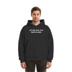 Nur zum Saufen - Fluffy Boxcut Hoodie