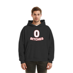 0 Bitches - Fluffy Boxcut Hoodie