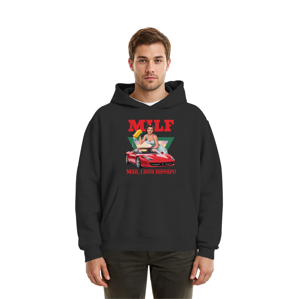 MILF - Fluffy Boxcut Hoodie