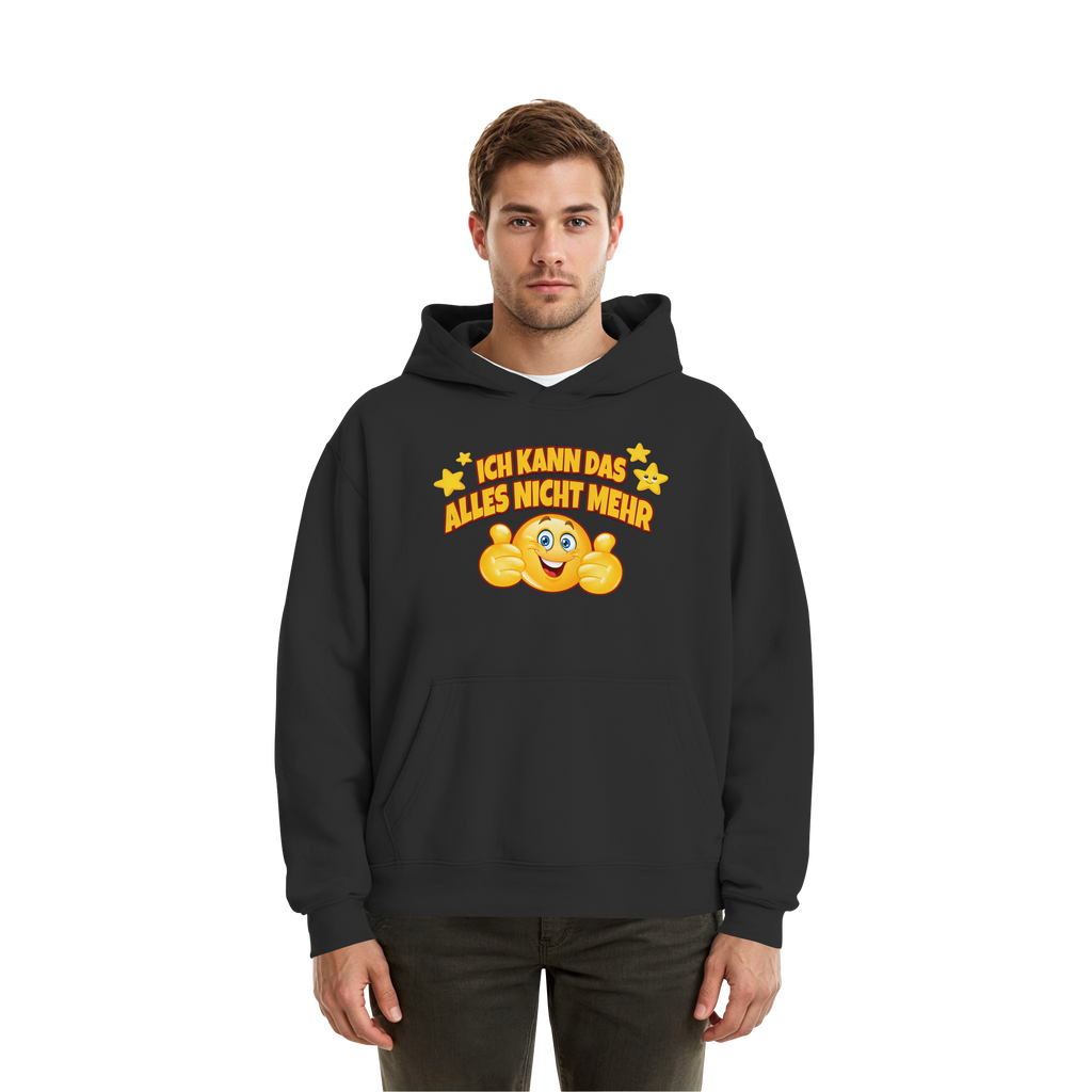 Ich kann das alles nicht mehr! - Fluffy Boxcut Hoodie