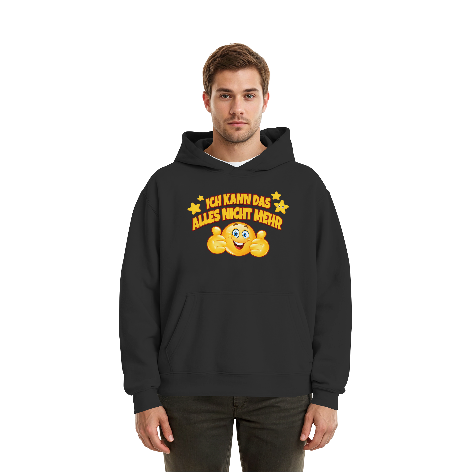 Ich kann das alles nicht mehr! - Fluffy Boxcut Hoodie