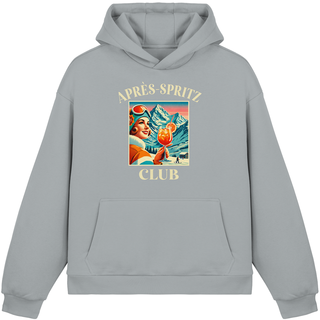 Apres Spritz Club - Fluffy Boxcut Hoodie