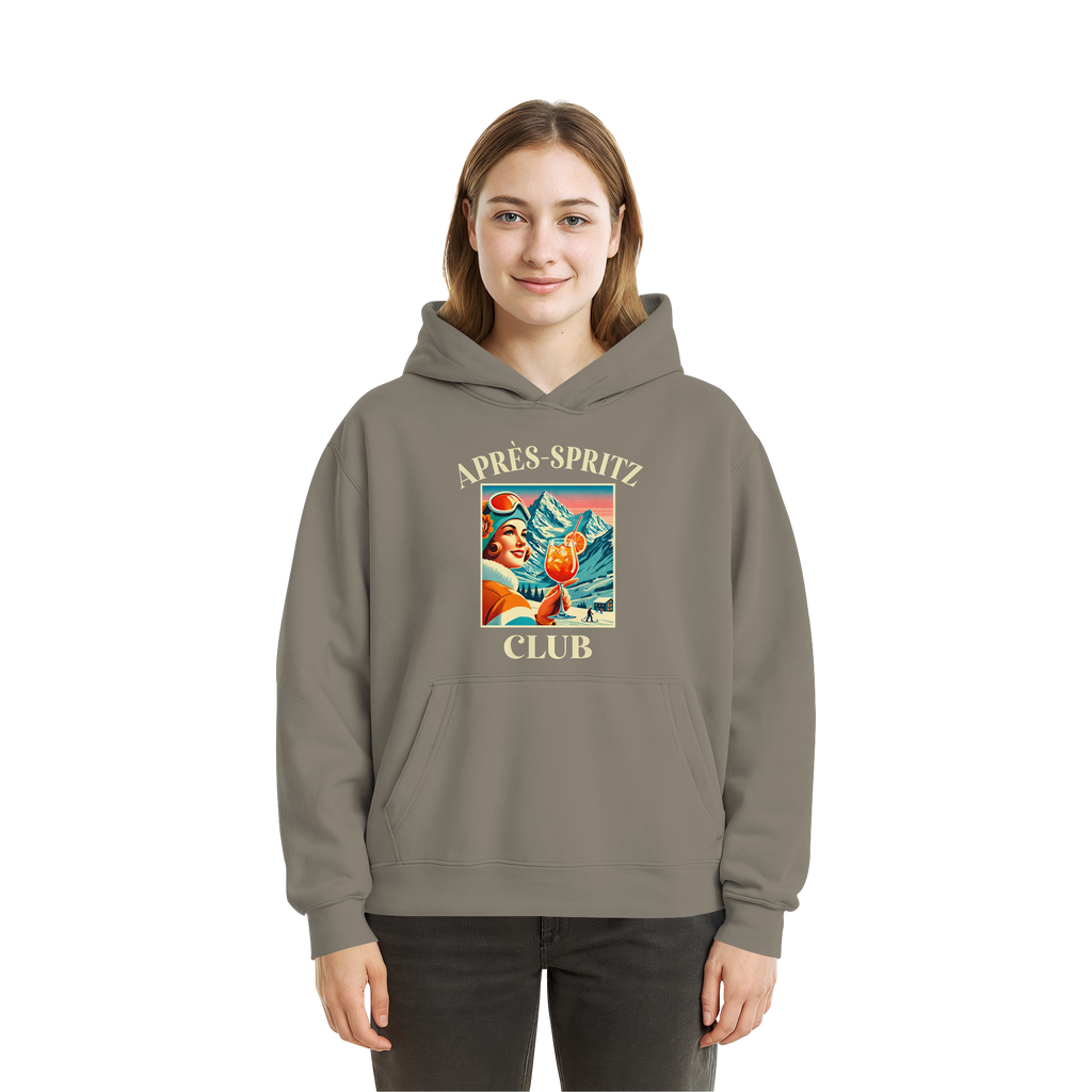 Apres Spritz Club - Fluffy Boxcut Hoodie