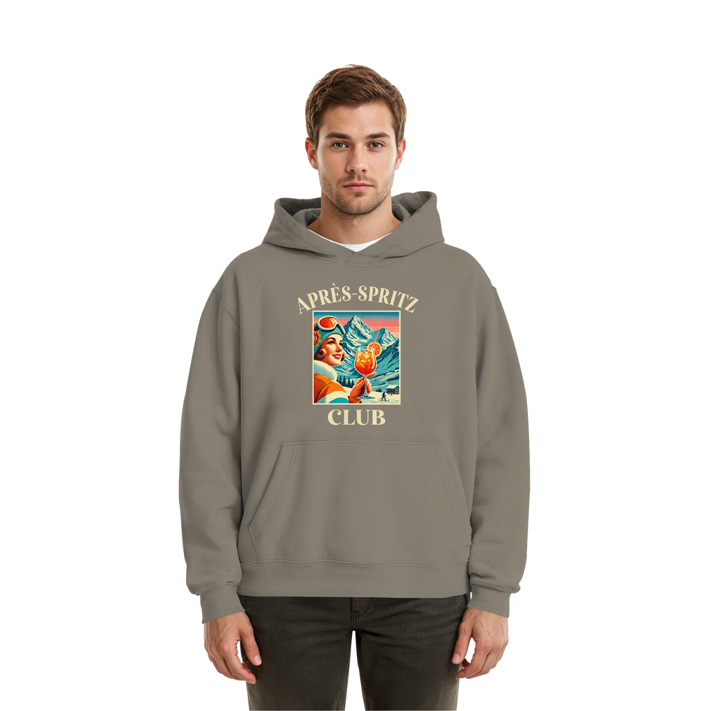 Apres Spritz Club - Fluffy Boxcut Hoodie