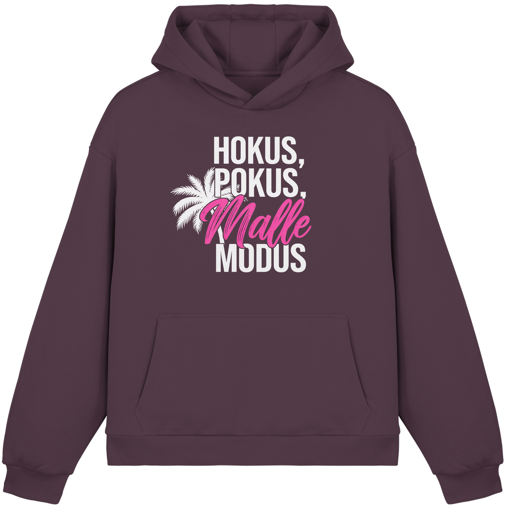 Malle Modus - Fluffy Boxcut Hoodie