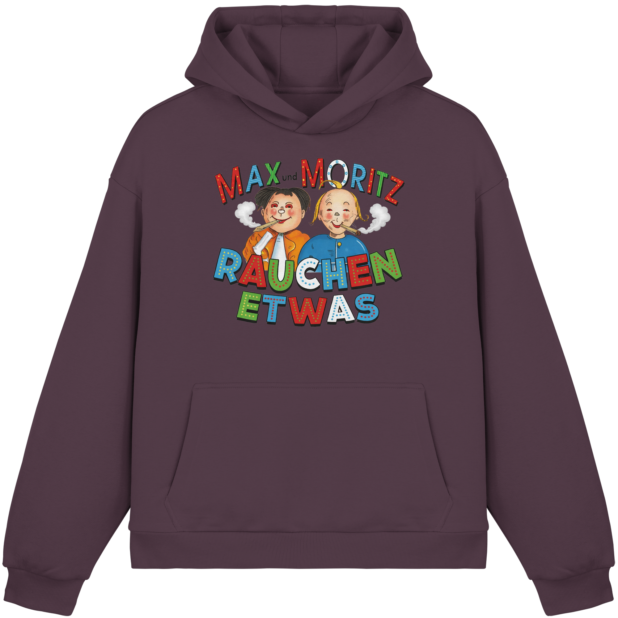 Max und Moritz - Fluffy Boxcut Hoodie