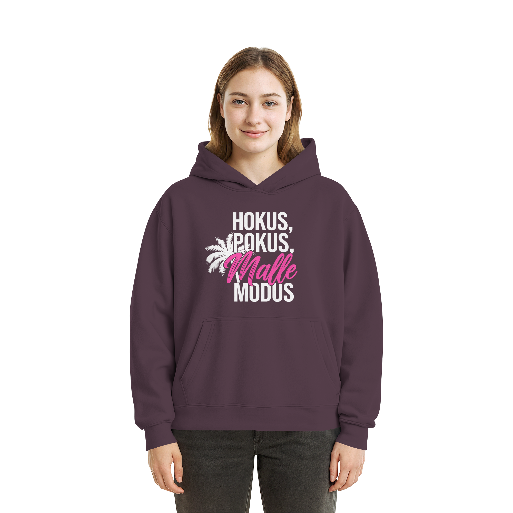 Malle Modus - Fluffy Boxcut Hoodie