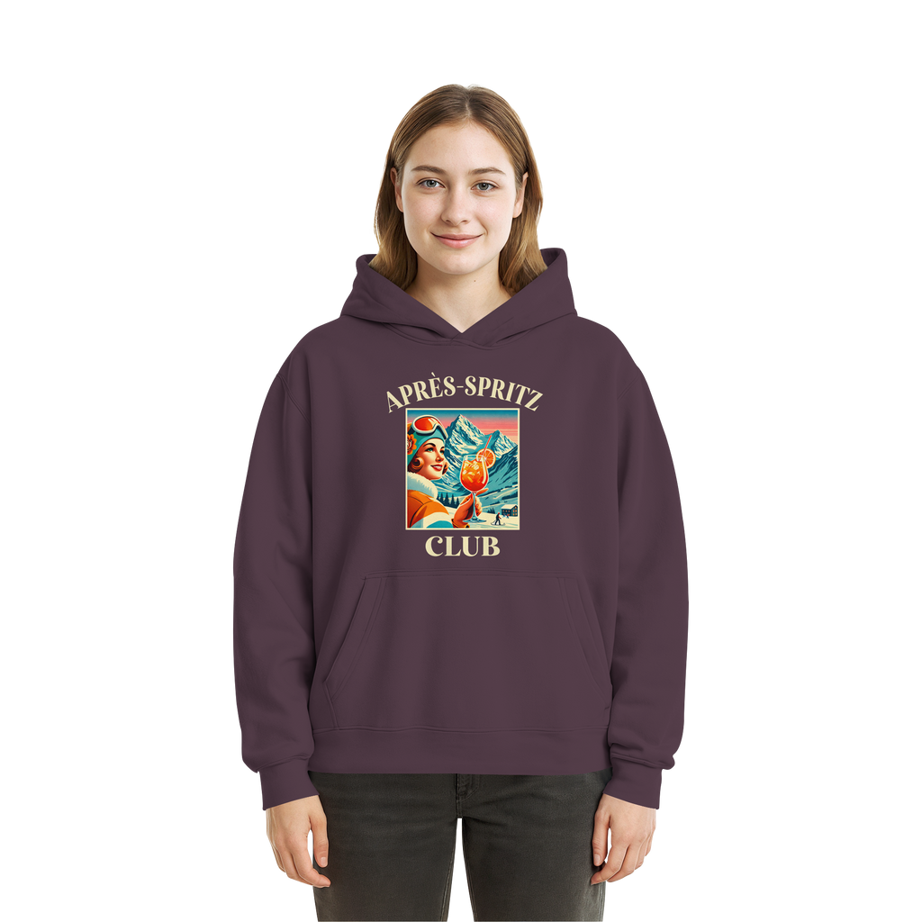 Apres Spritz Club - Fluffy Boxcut Hoodie