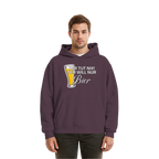 Der Will Nur Bier - Fluffy Boxcut Hoodie