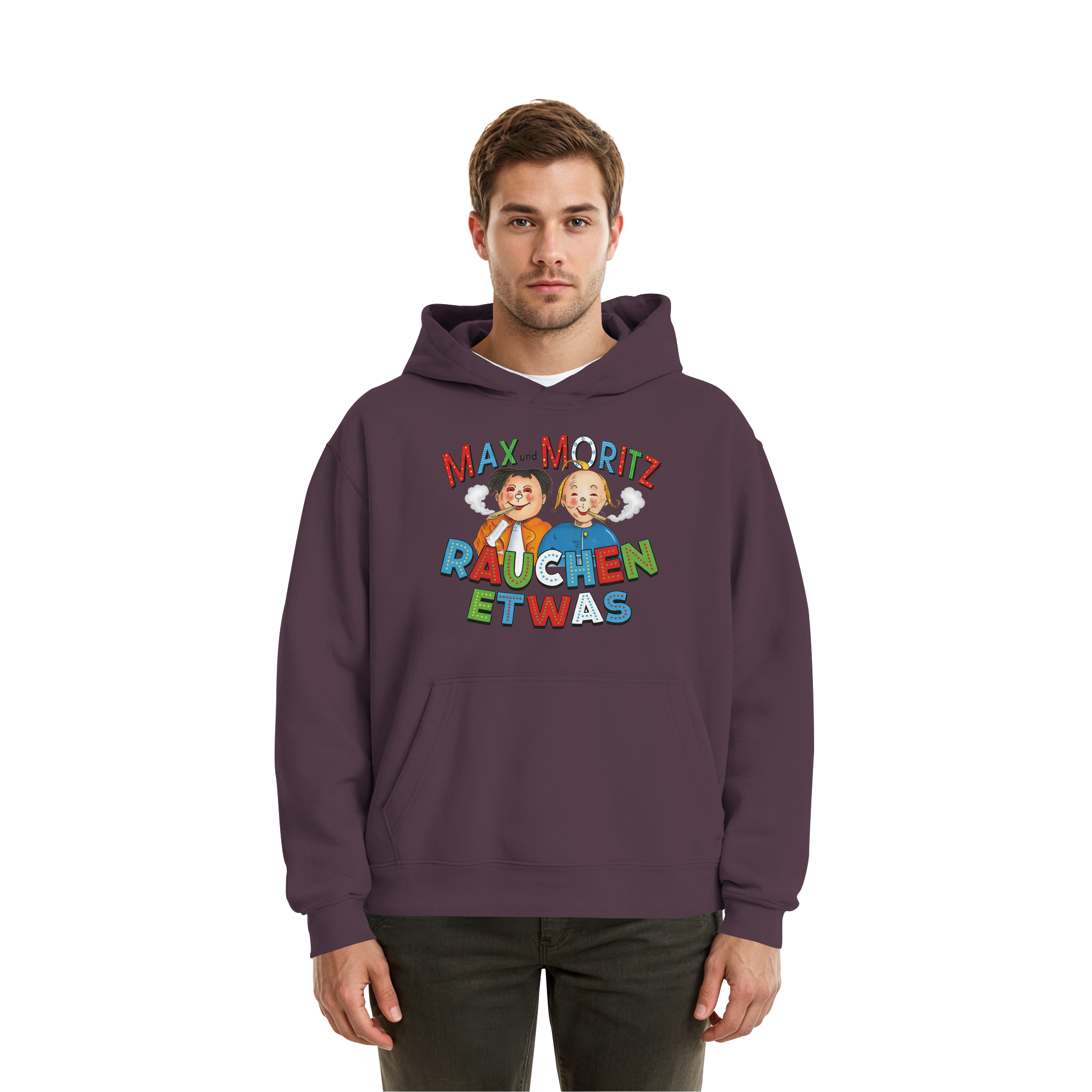 Max und Moritz - Fluffy Boxcut Hoodie
