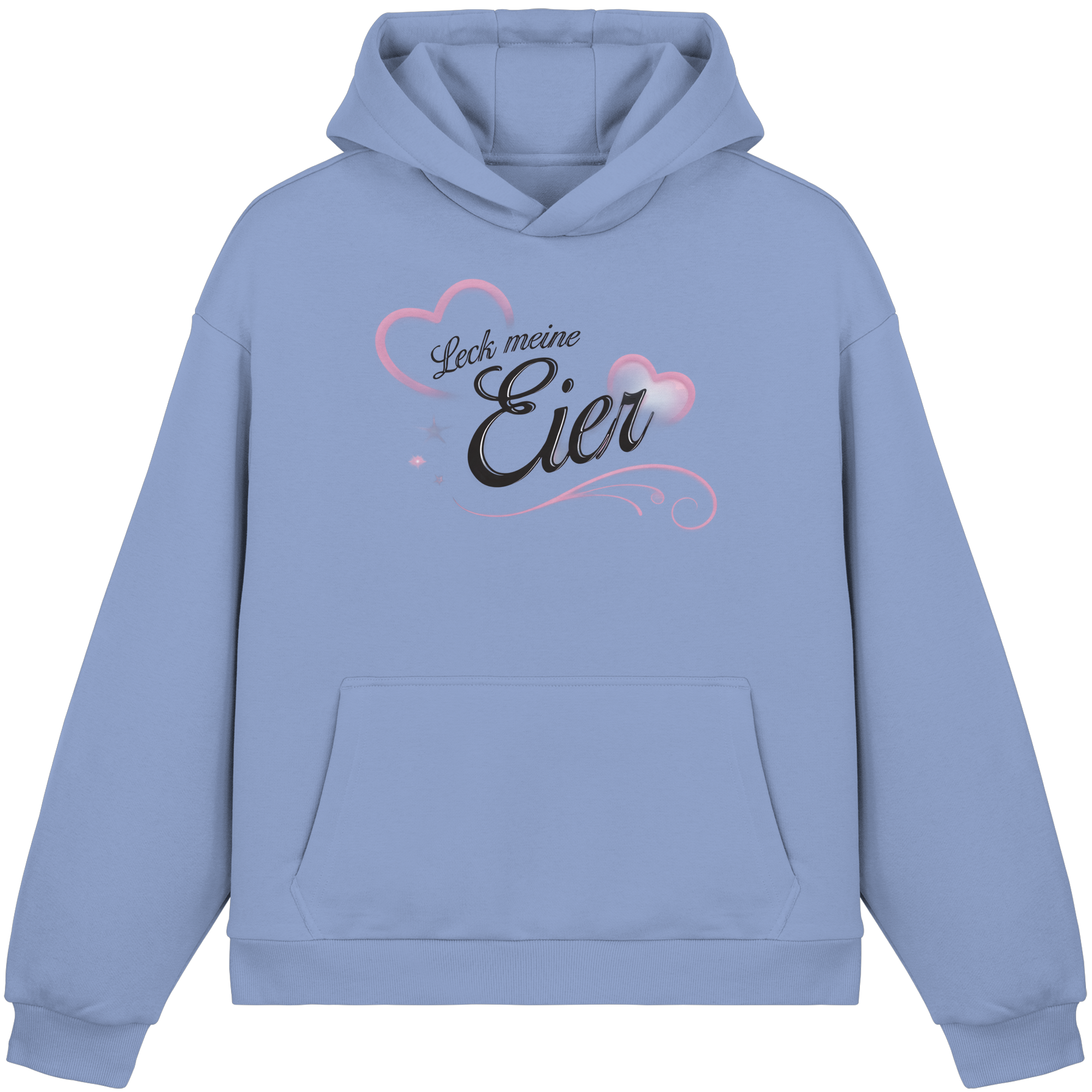 Leck meine Eier - Fluffy Boxcut Hoodie