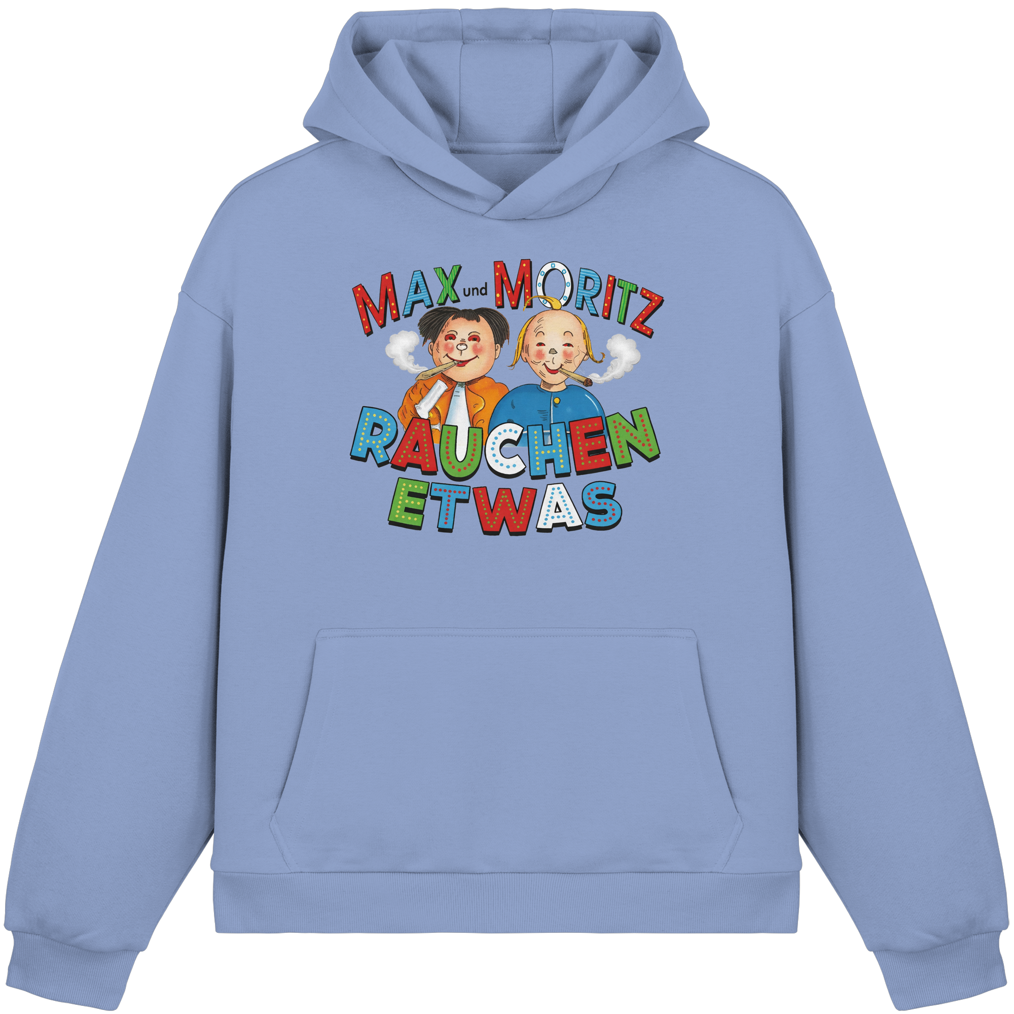 Max und Moritz - Fluffy Boxcut Hoodie