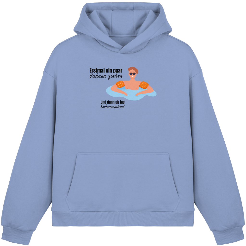 Bahnen Ziehen - Fluffy Boxcut Hoodie